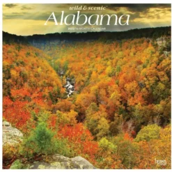 Brown Trout Alabama Wild & Scenic 2023 Square Calendar - Calendars