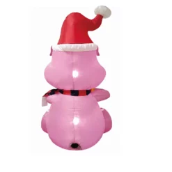 Four Seasons Christmas Inflatable 5ft Pig with Santa Hat & Scarf - 21CH111601 - Christmas Decor 11 Four Seasons Christmas Inflatable 5ft Pig with Santa Hat & Scarf - 21CH111601 - Christmas Decor -Hearth & Home Store b90f9a06e695f651c82cbde0403a401036319d3b 14762170 1