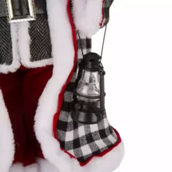 Glitzhome Black White Plaid Santa Figurine - 1122203319 - Table Top Decor 10 Glitzhome Black White Plaid Santa Figurine - 1122203319 - Table Top Decor -Hearth & Home Store bc82da70fbc22c8988566d5e6e2381f9b8541046 93430148 4