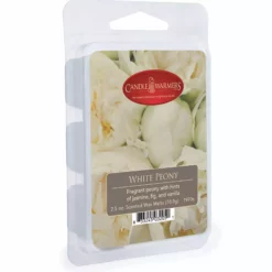 Candle Warmers White Peony 2.5 oz Wax Melts - 7970S-RK - Candles & Home Fragrance