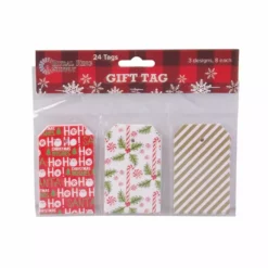 Various Brands 3 Pack Gift Tag Set Assortment 3 - 66246 - Christmas Gift Bags