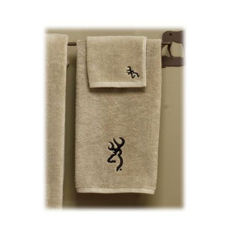 Kimlor Browning Buckmark Logo Hand Towel - Towels 3 Kimlor Browning Buckmark Logo Hand Towel - Towels