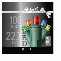 J. Hofert Company Hofer 150 4 X 6 Net Lights Green Wire Multi Lights - 2669 - Christmas Decor