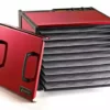 Excalibur 9-Tray Dehydrator with Timer -7 in Fan 600 Watt D900 - Storage Furniture -Hearth & Home Store d900 radiant cherry
