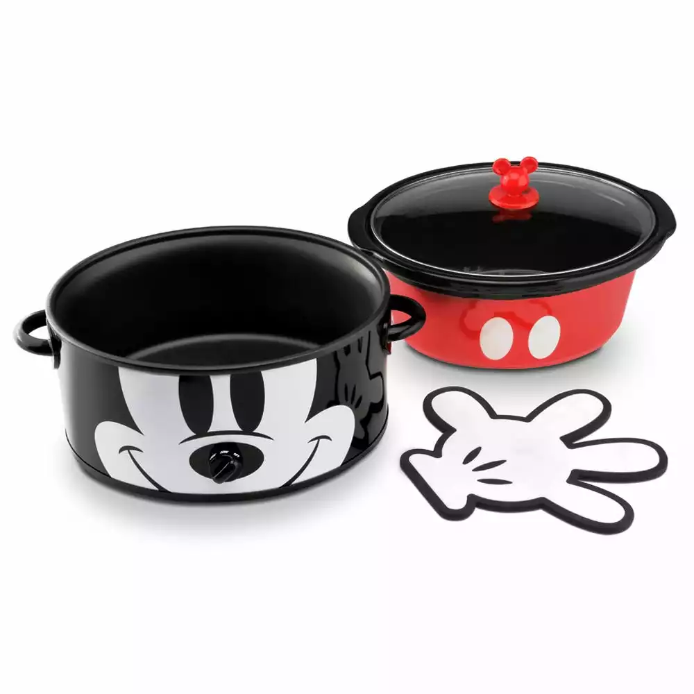 Toastmaster Mickey Mouse Slow Cooker, 6 Quart - MIC-600 - Slow Cookers 3 Toastmaster Mickey Mouse Slow Cooker, 6 Quart - MIC-600 - Slow Cookers