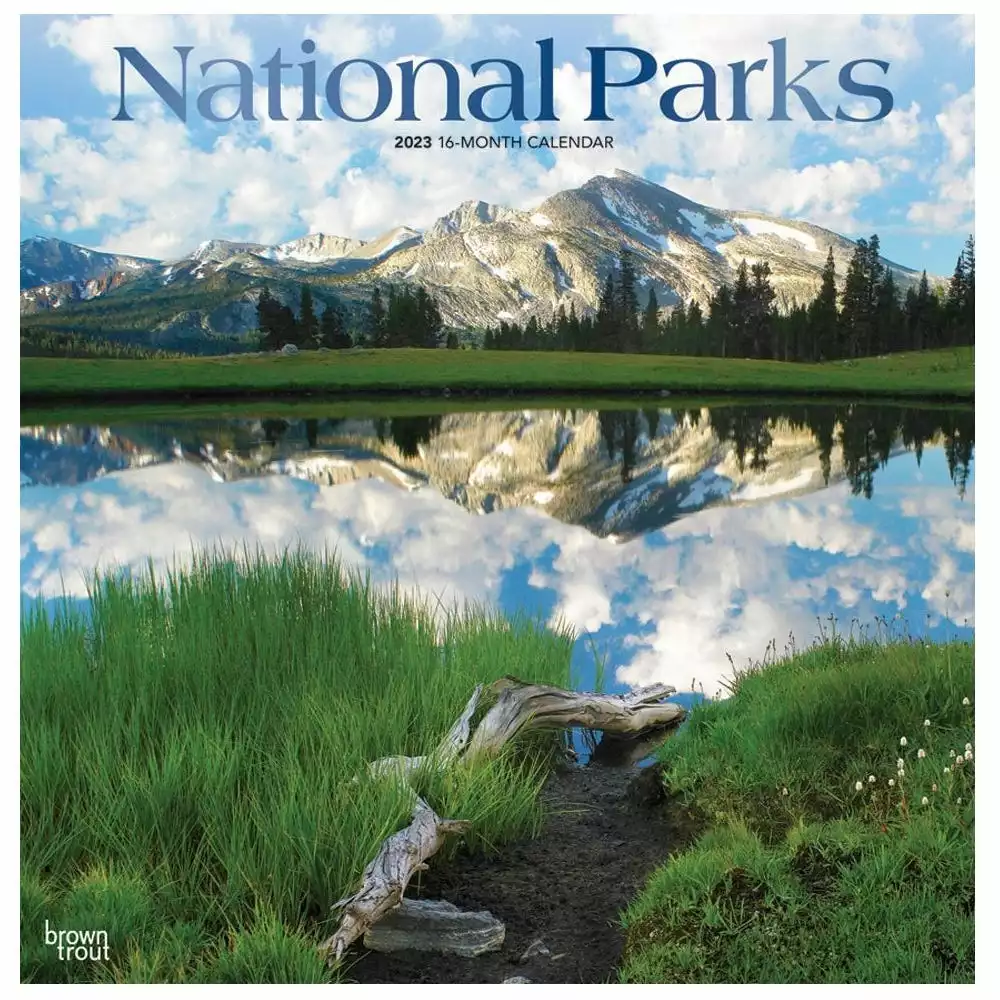 Brown Trout National Parks 2023 Square Foil Calendar - Calendars 3 Brown Trout National Parks 2023 Square Foil Calendar - Calendars
