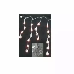 J. Hofert Company Hofer 100 Count LED Snowflake Icicles - 2638-22 - Christmas Decor
