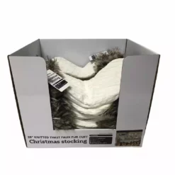 Four Seasons 20" Chunky Cable Knitted Twist Decorative Cream Colored Body Faux Fur Welt Cuff Christmas Stockings - 21XZ-111803S - Christmas Decor -Hearth & Home Store df0267ababfa23bbd0f63a2713db3880fc1bea58 14762181 1