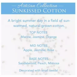 Candle Warmers Etc. Sunkissed Cotton Artisan Wax Melt, 2.5 oz.- 3690s-RK - Wax Melts 7 Candle Warmers Etc. Sunkissed Cotton Artisan Wax Melt, 2.5 oz.- 3690s-RK - Wax Melts -Hearth & Home Store e18e2ff4e3dff72beb5eca716eaa3702c9a72009 2022019255 1