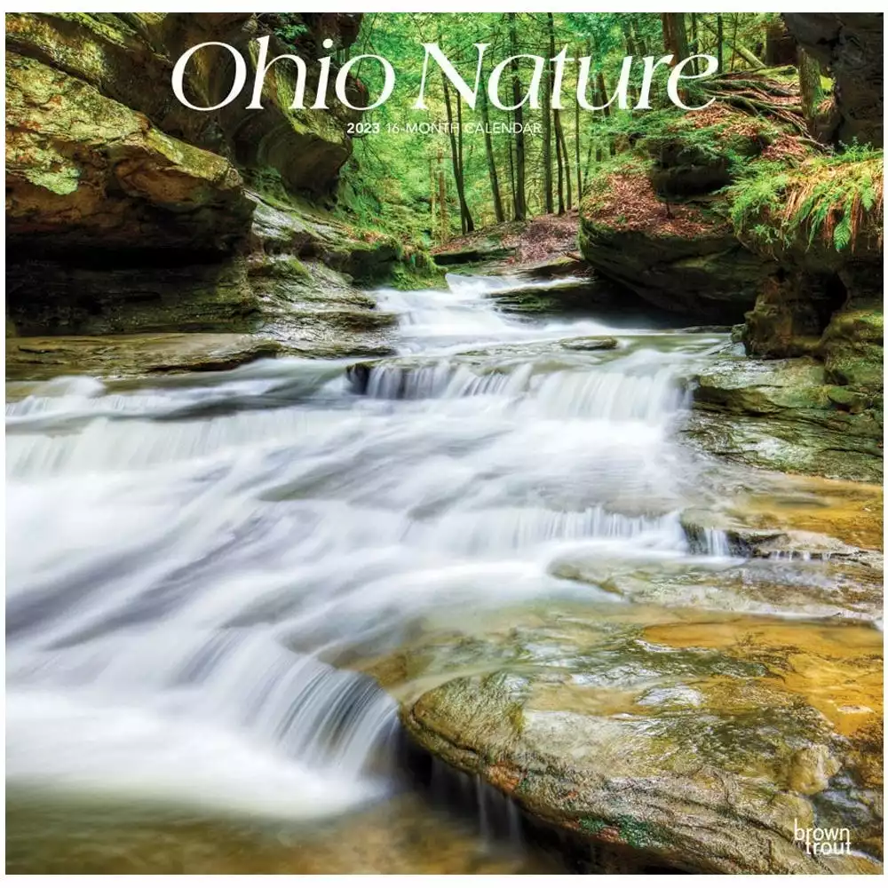 Brown Trout Ohio Nature 2023 Square Calendar - Calendars 3 Brown Trout Ohio Nature 2023 Square Calendar - Calendars