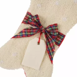 Glitzhome Bone Shape Hooked Stocking - 1113004457 - Christmas Stockings -Hearth & Home Store e3bc91b139c3ae362572f491194d0bc84bd9cd89 93430007 4