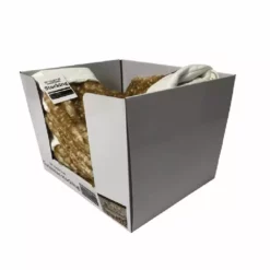 Four Seasons 20" Deer Look Faux Fur Christmas Stocking with Pom Poms - 21XZ-111802S - Christmas Decor -Hearth & Home Store e3f984b554258f6ac1727a47792958cd21fea7c3 14762179 3