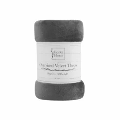 LOIRE HOME Oversized Velvet 50 x 70 Throw - RK-VEL-5070 - Blankets & Bedspreads