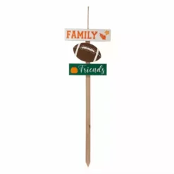 Various Brands 36" Family Football Friends Yard Stake - JKC00592B - Porch Seasonal Decor