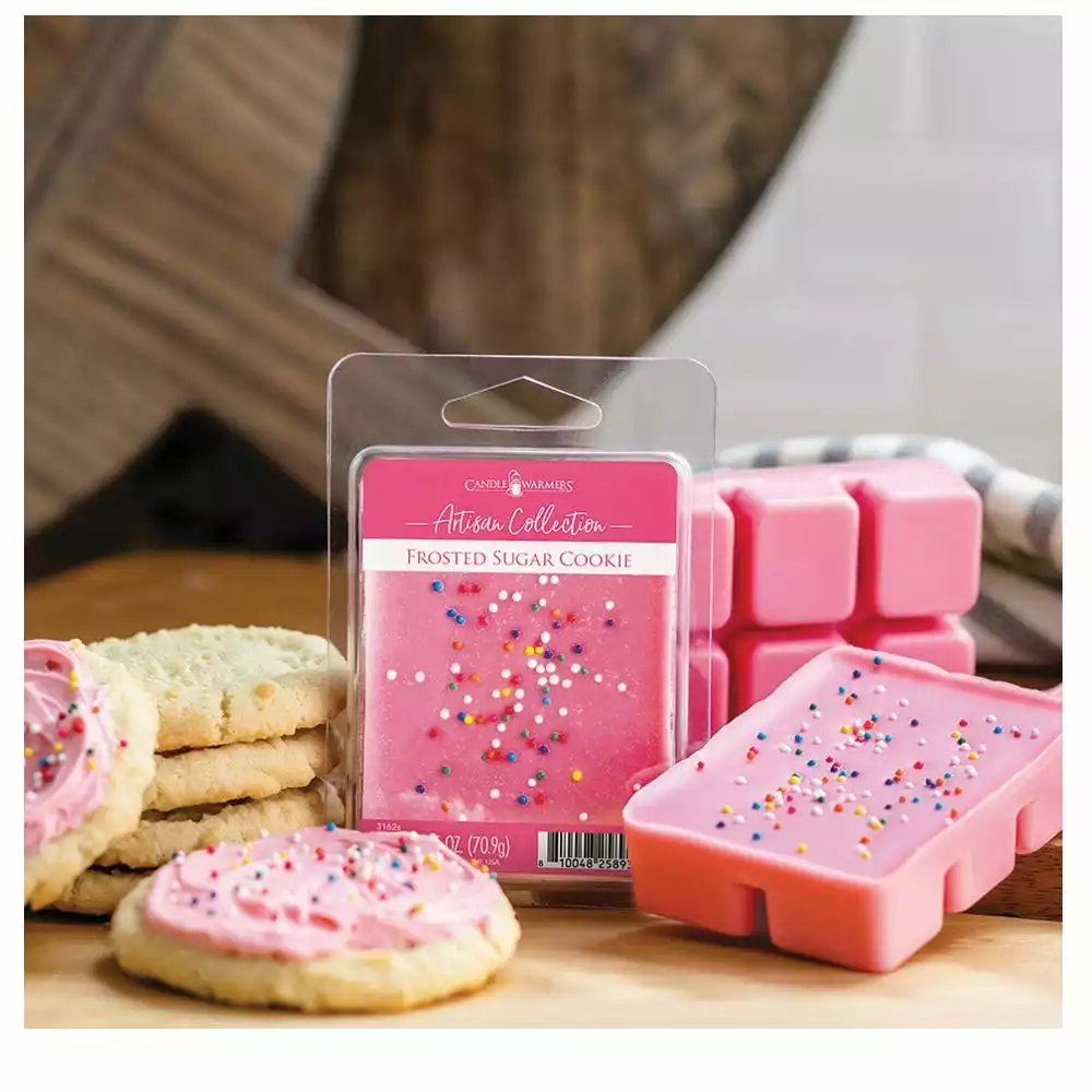 Candle Warmers Etc. Frosted Sugar Cookie Artisan Wax Melt, 2.5 oz.-3162s-RK - Wax Melts 4 Candle Warmers Etc. Frosted Sugar Cookie Artisan Wax Melt, 2.5 oz.-3162s-RK - Wax Melts - Image 2