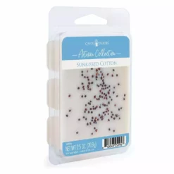 Candle Warmers Etc. Sunkissed Cotton Artisan Wax Melt, 2.5 oz.- 3690s-RK - Wax Melts