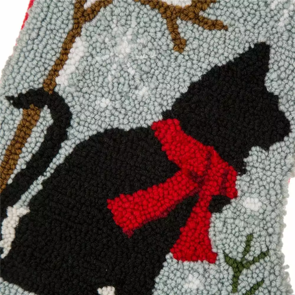 Glitzhome Hooked Cat Stocking - 1113001340 - Christmas Stockings 7 Glitzhome Hooked Cat Stocking - 1113001340 - Christmas Stockings - Image 5