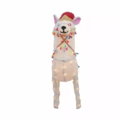 Four Seasons 30" Christmas Alpaca Outdoor Yard Decoration with lights - 21DH0707 - Christmas Decor 7 Four Seasons 30" Christmas Alpaca Outdoor Yard Decoration with lights - 21DH0707 - Christmas Decor -Hearth & Home Store f3beb3d90300a3df25a20d849d3f03a6bb3ad4a1 14762138 2