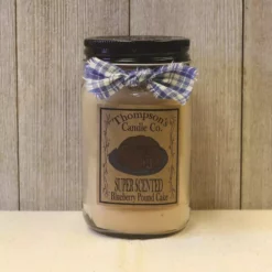 Thompson's Candle Co. Blueberry Pound Cake, 12 oz. Mason - BPSM - Candles & Home Fragrance