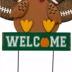Various Brands 28" Welcome Turkey Football Yard Stake - JKC00606RK - Porch Seasonal Decor -Hearth & Home Store f4311e7ef87c3bea0cfdf78ca2d212edbb4e76d9 14730015 5