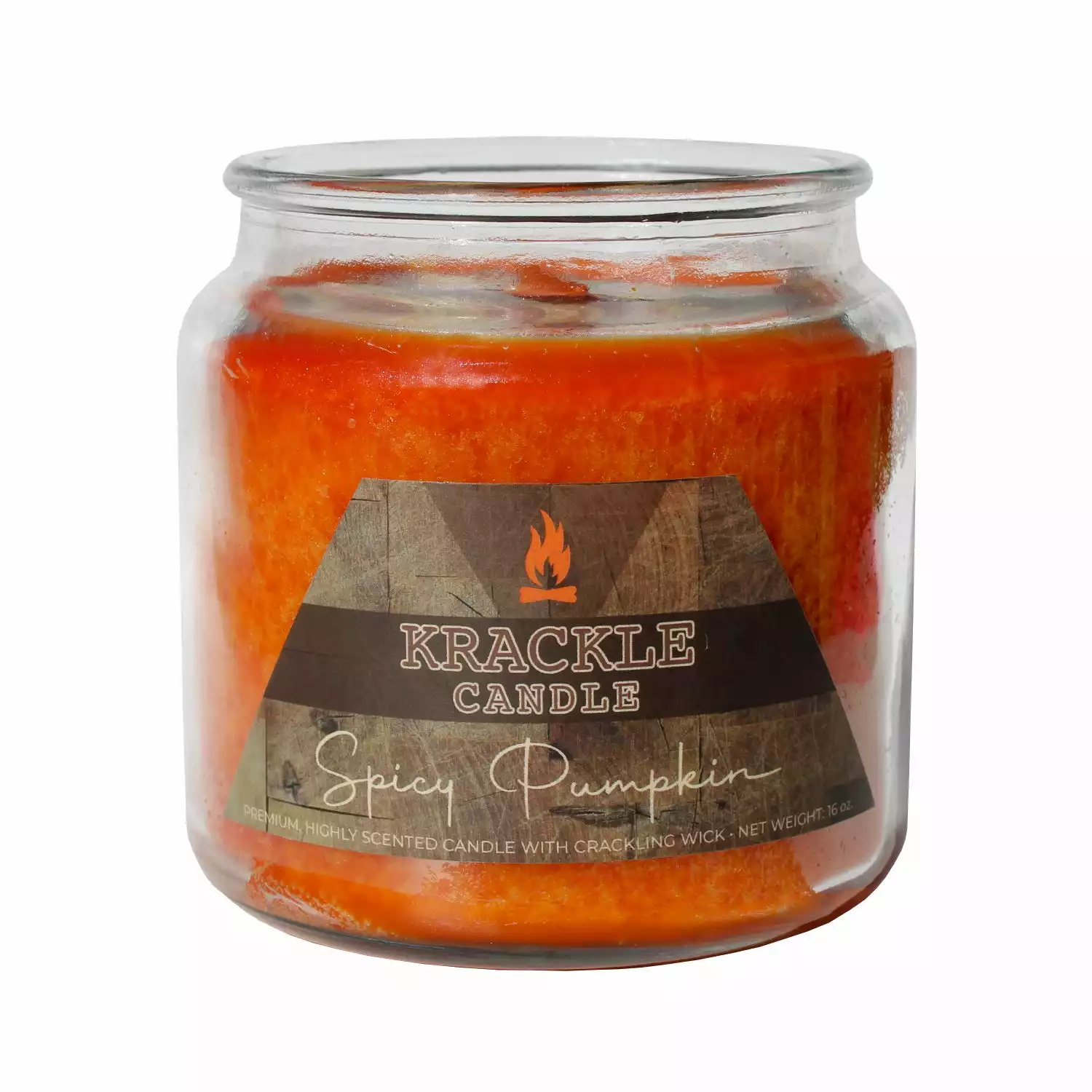 Krackle Candle Co Krackle Candle Spicy Pumpkin KCSP-16 - Candles & Home Fragrance 3 Krackle Candle Co Krackle Candle Spicy Pumpkin KCSP-16 - Candles & Home Fragrance