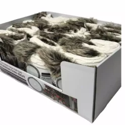 Four Seasons 36" Chunky Cable Knitted Twist Decorative Cream Colored Body, Faux Fur Welt Cuff Christmas Tree Skirt - 21XZ-111803TS - Christmas Decor -Hearth & Home Store fb17b0f516c3059f48dbc87b3c693ea110d5c650 14762182