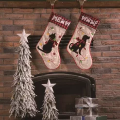 Glitzhome LED Cat Embroidered Linen Christmas Stocking - 1113203058 - Christmas Stockings 13 Glitzhome LED Cat Embroidered Linen Christmas Stocking - 1113203058 - Christmas Stockings -Hearth & Home Store fc420e6ec18536d2ba20f2c570a4bf64d6349fa0 93430126 6