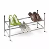 Honey-Can-Do HoneyCanDo 2Tier Chrome Expandable Stackable Shoe Rack SHO01170 - Laundry Baskets -Hearth & Home Store honey can do 2 tier chrome expandable stackable shoe rack sho 01170 2